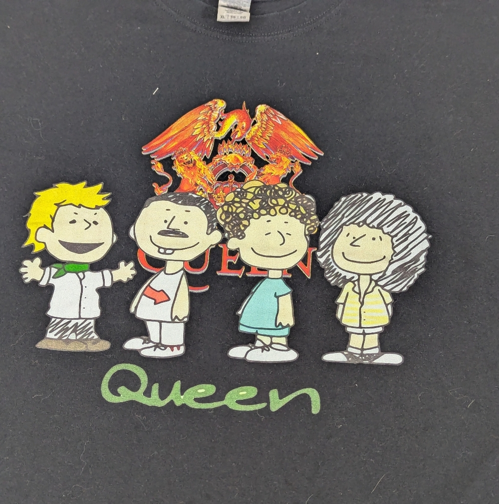 Peanuts & Queen Mashup Tee Shirt